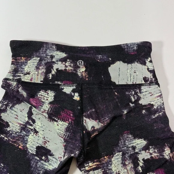 Lululemon Wunder Under Pant Leggings Kara Blossom Multi size 4 - Picture 7 of 11